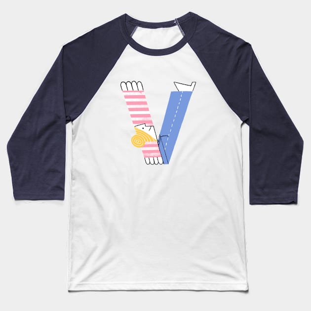 Fun ABC Baseball T-Shirt by nataliaoro